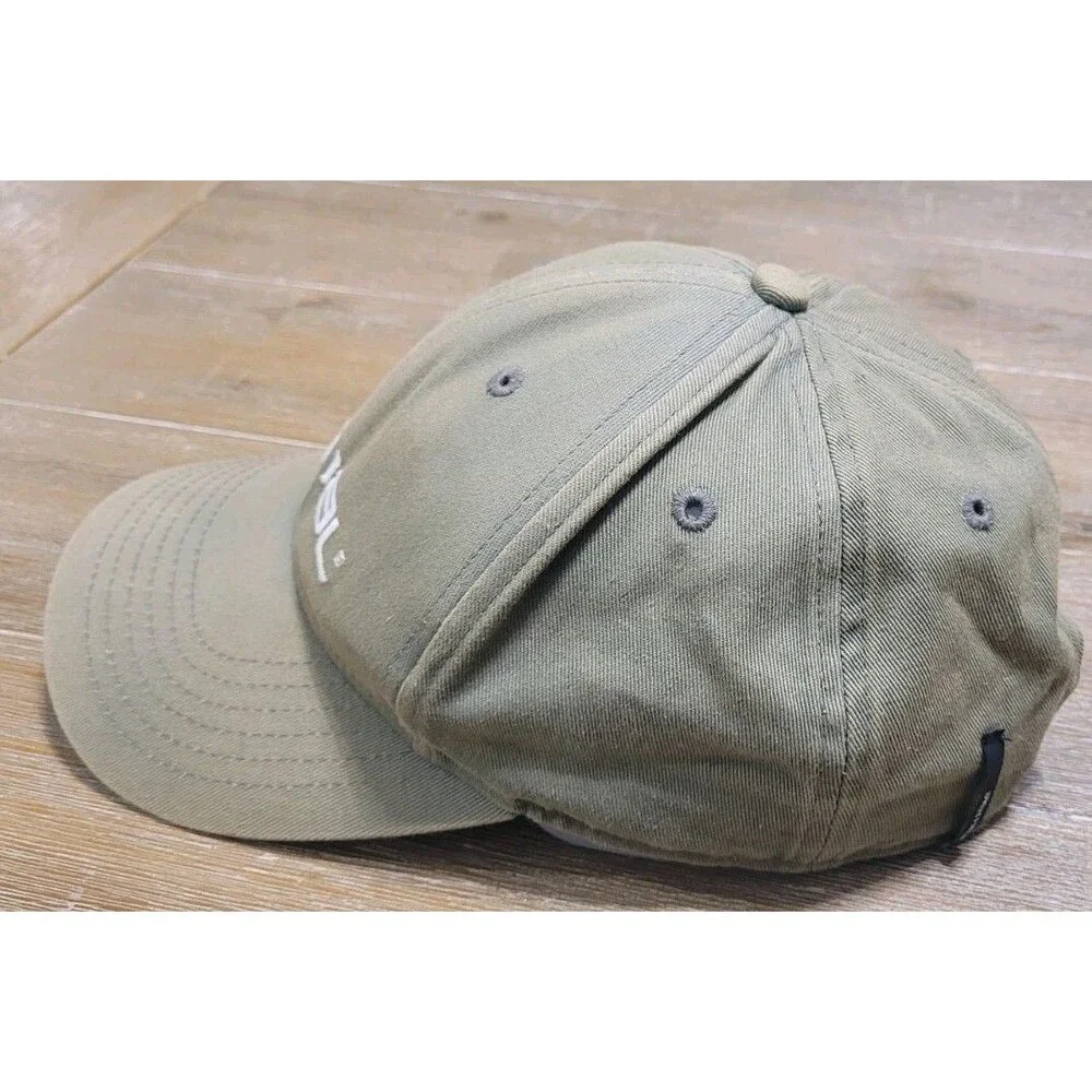 ANIMAL Snapback Hat Aged Green Brown Gray Cap